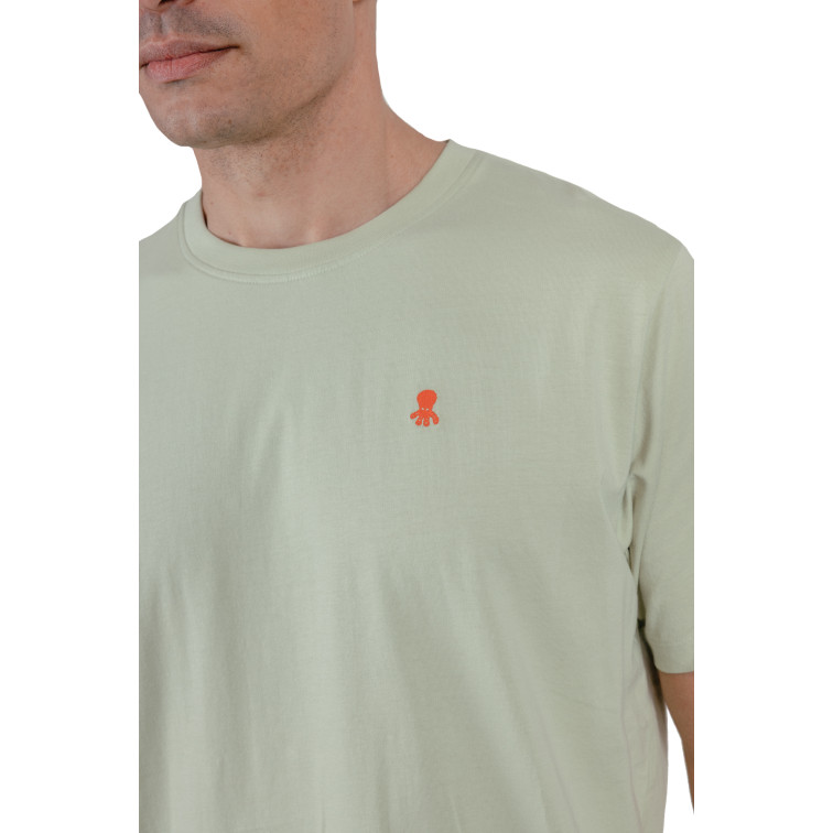t-shirt homme  el pulpo t-shirt bordado logo contrast