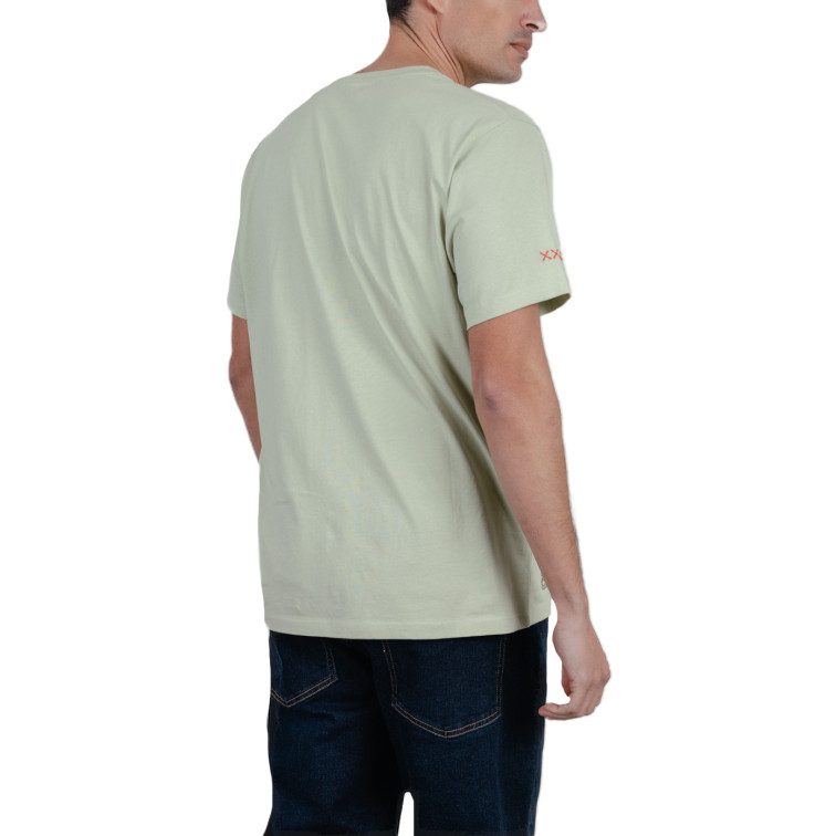 t-shirt homme  el pulpo t-shirt bordado logo contrast