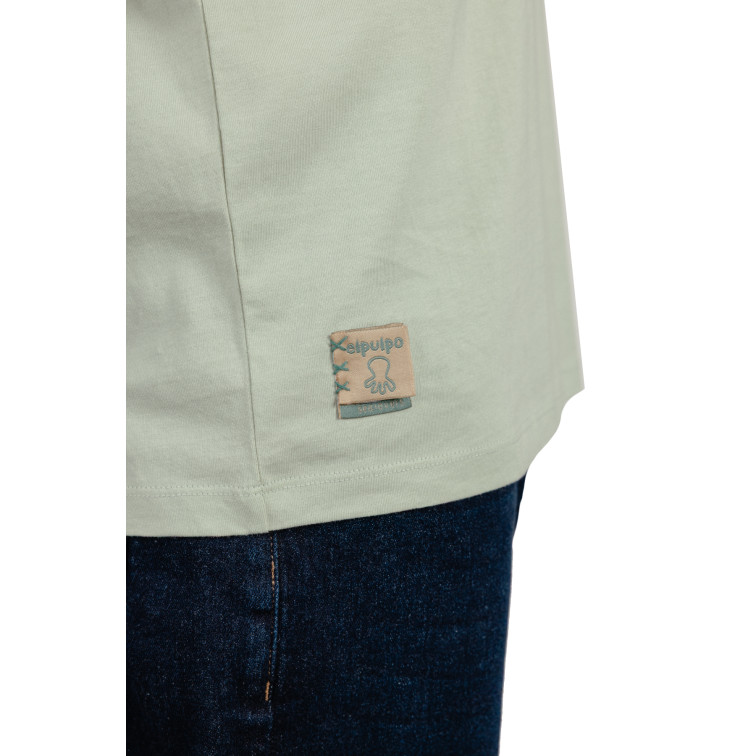t-shirt homme  el pulpo t-shirt bordado logo contrast