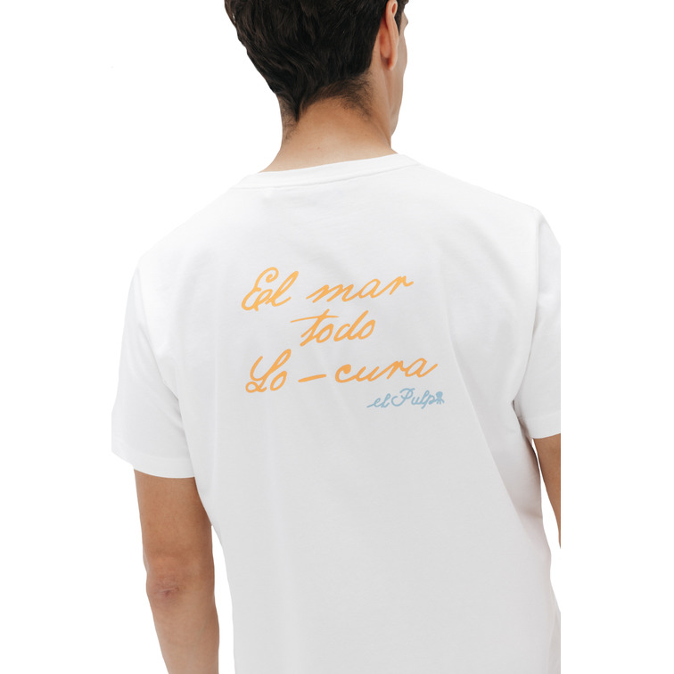 t-shirt homme  el pulpo t-shirt el mar todo lo-cura b
