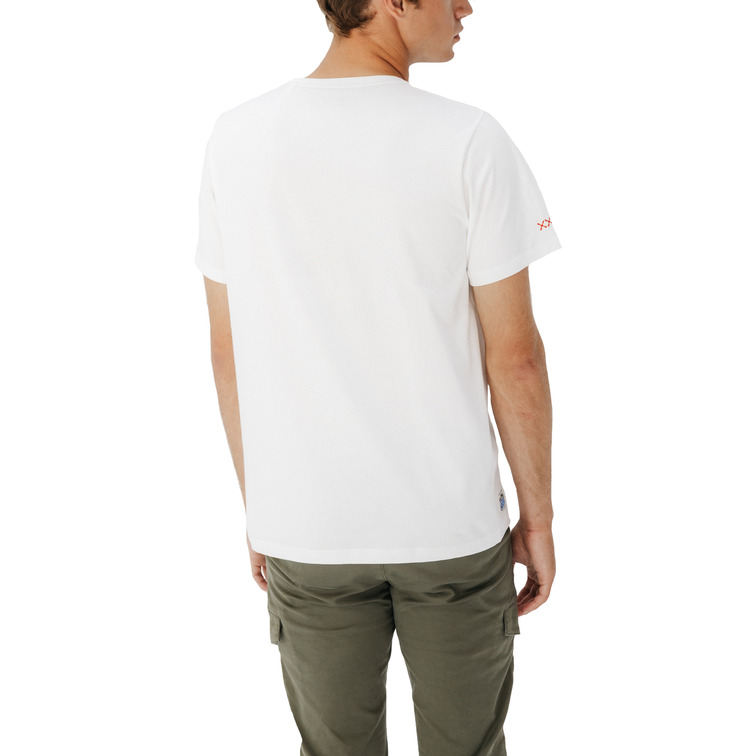 t-shirt homme  el pulpo t-shirt elpulpo esquimal blan