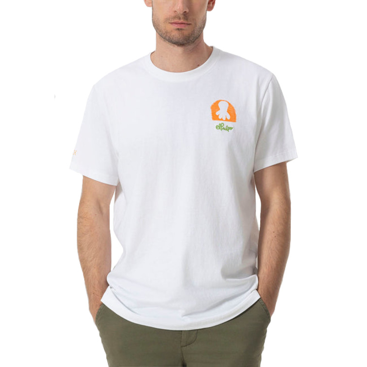 homme t-shirt estampado desierto bl blanco p