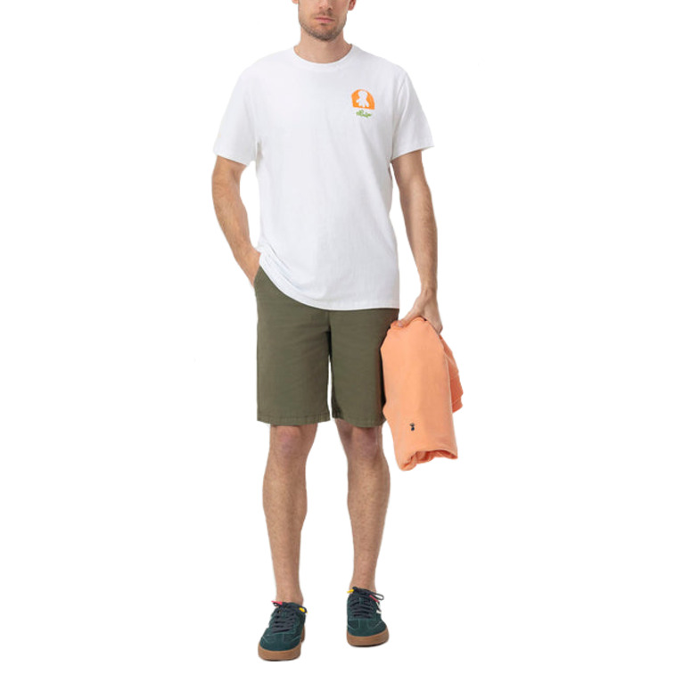 homme t-shirt estampado desierto bl blanco p