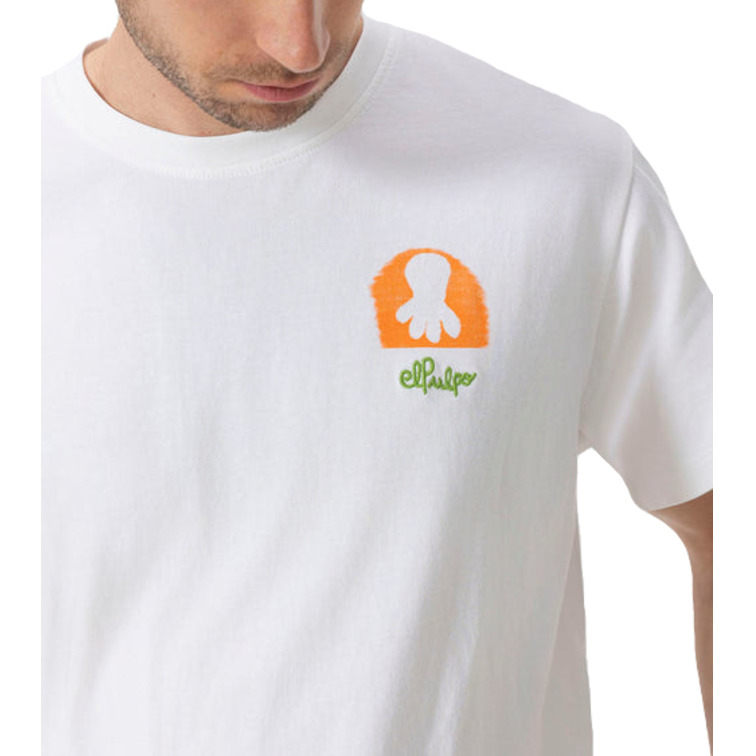 homme t-shirt estampado desierto bl blanco p