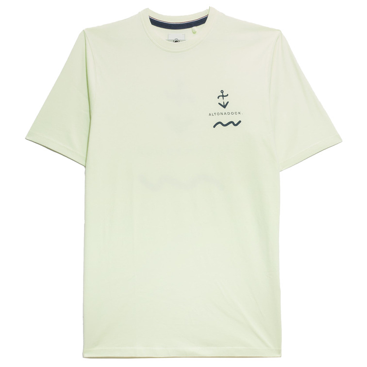 t-shirt homme  altonadock t-shirt verde claro