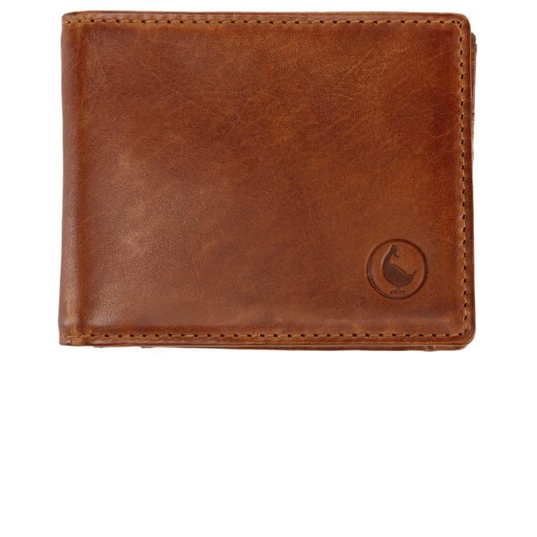  el ganso cartera piel marrón
