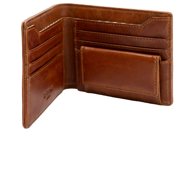  el ganso cartera piel marrón