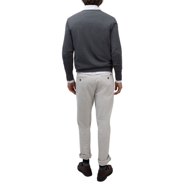 maillot homme  el ganso maillot básico cuello pico gris