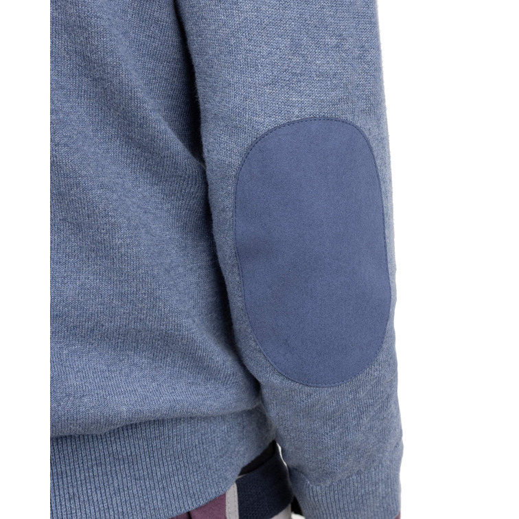 maillot homme  el ganso maillot cuello pico coderas azu