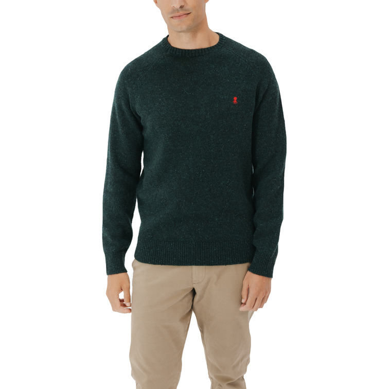 maillot homme  el pulpo maillot punto jaspeado verde bo