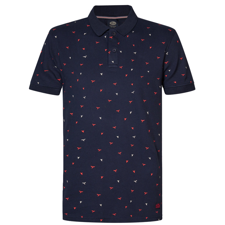 pôle homme  petrol men pôle short sleeve