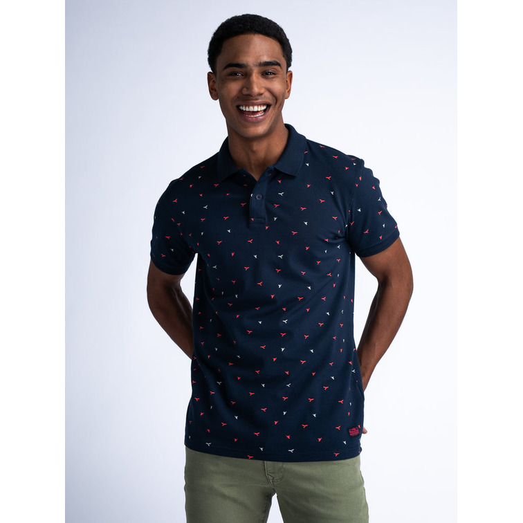 pôle homme  petrol men pôle short sleeve