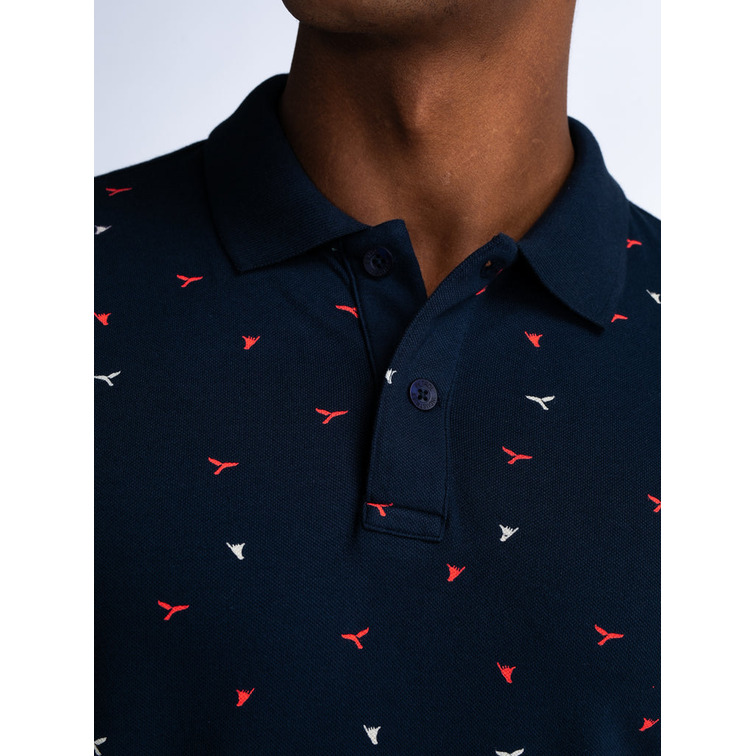pôle homme  petrol men pôle short sleeve