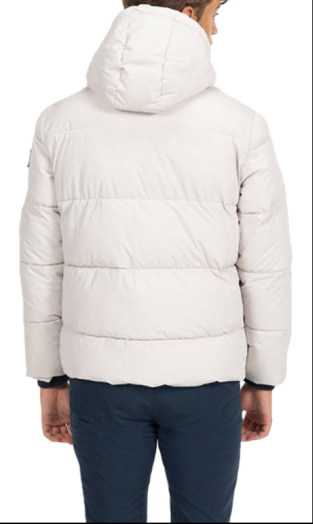 cazadora homme  el pulpo plumífero corto crestone blan