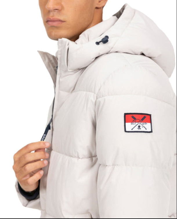 cazadora homme  el pulpo plumífero corto crestone blan