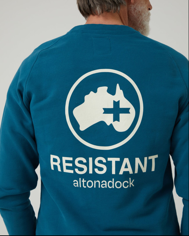 sweat-shirt homme  altonadock sweat-shirt azul