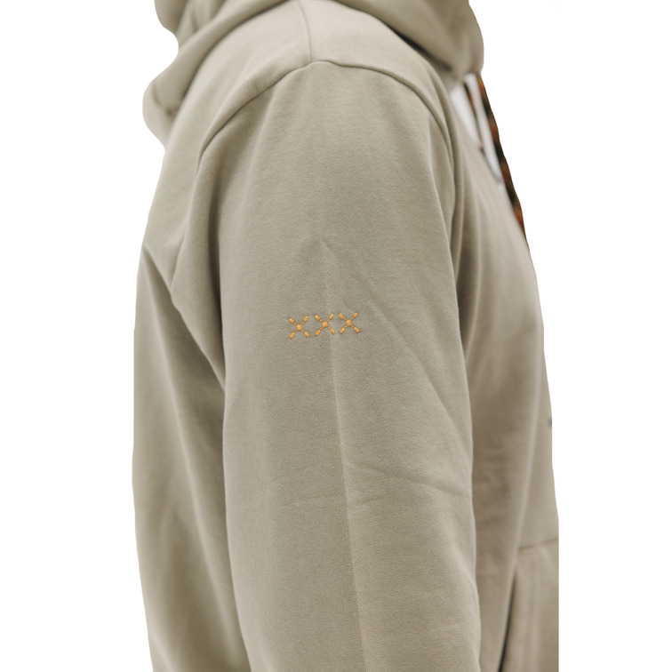 homme sweat-shirt capucha exploring new verde