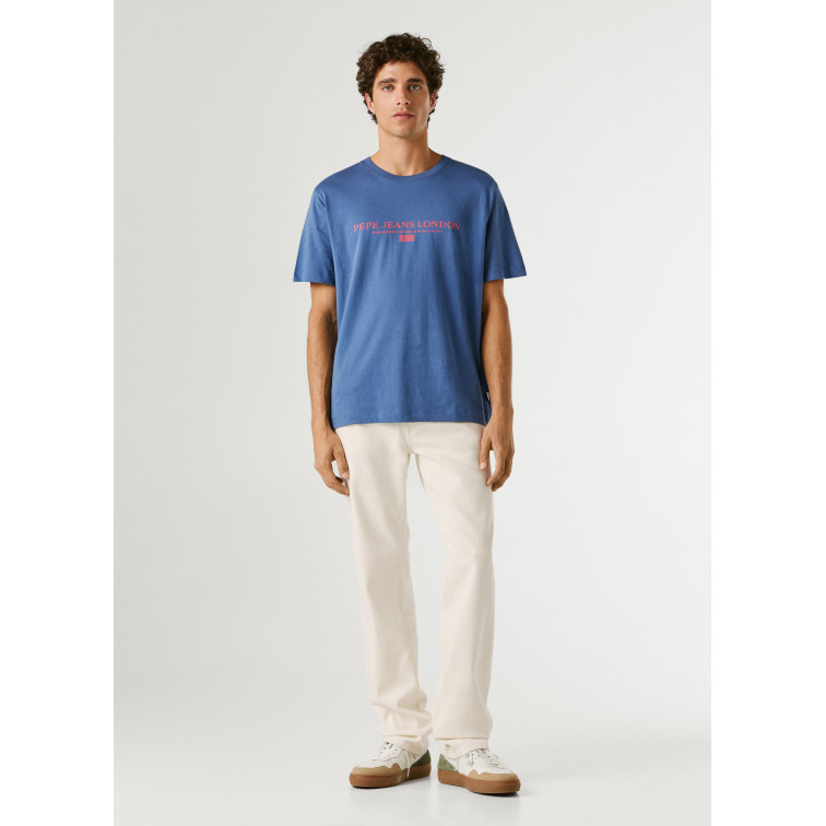 t-shirt homme  pepe jeans summer seasonal logo tee