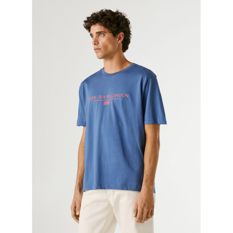t-shirt homme  pepe jeans summer seasonal logo tee