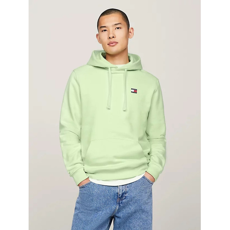 homme tjm reg badge hoodie ext lxy