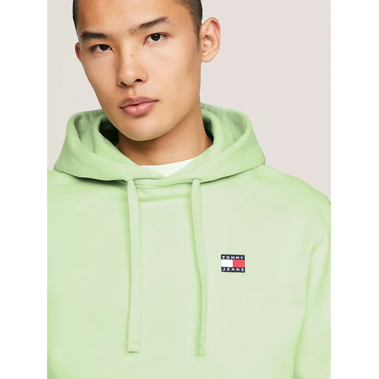 homme tjm reg badge hoodie ext lxy