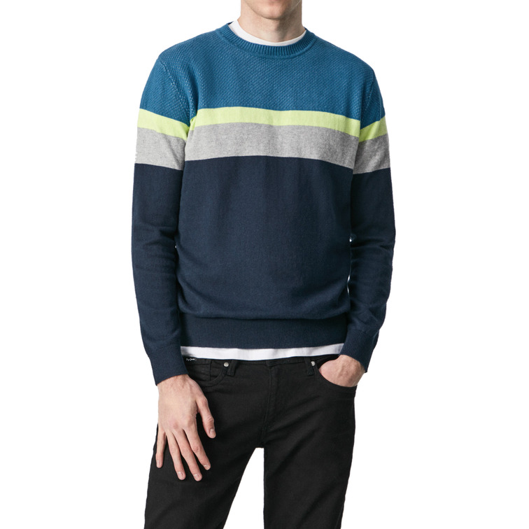 maillot color block homme pepe jeans joel