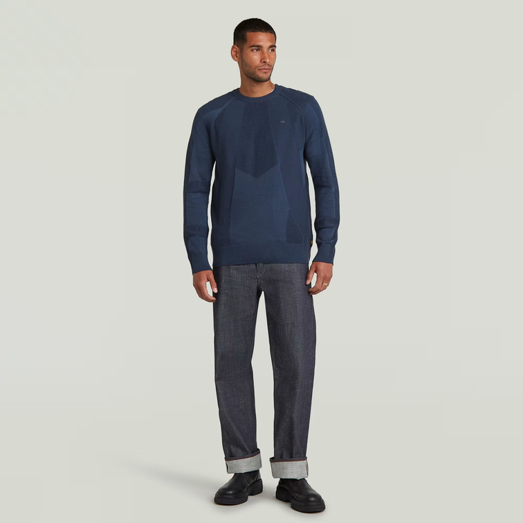 maillot homme  g-star 3d biker r knit