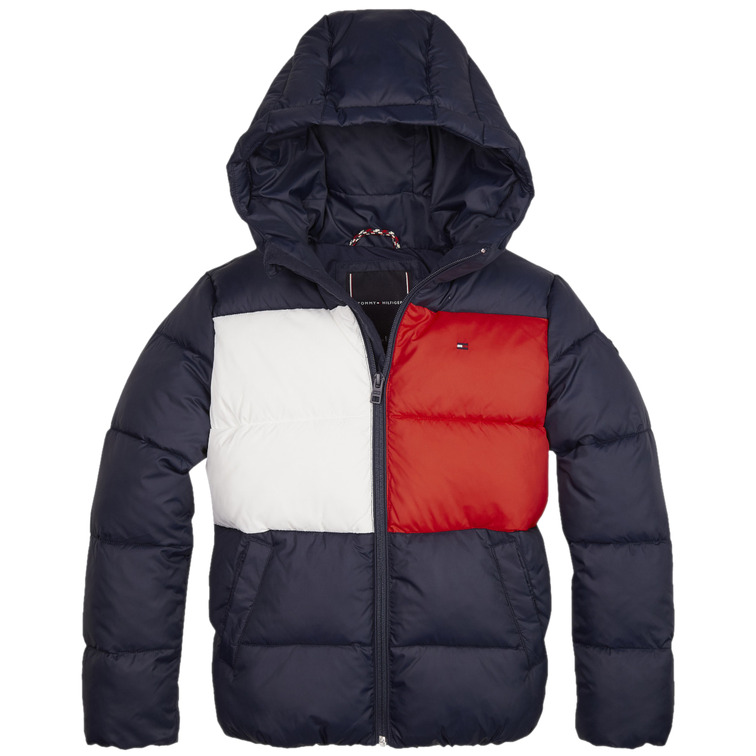 chasseresse garçon  th padded flag jacket