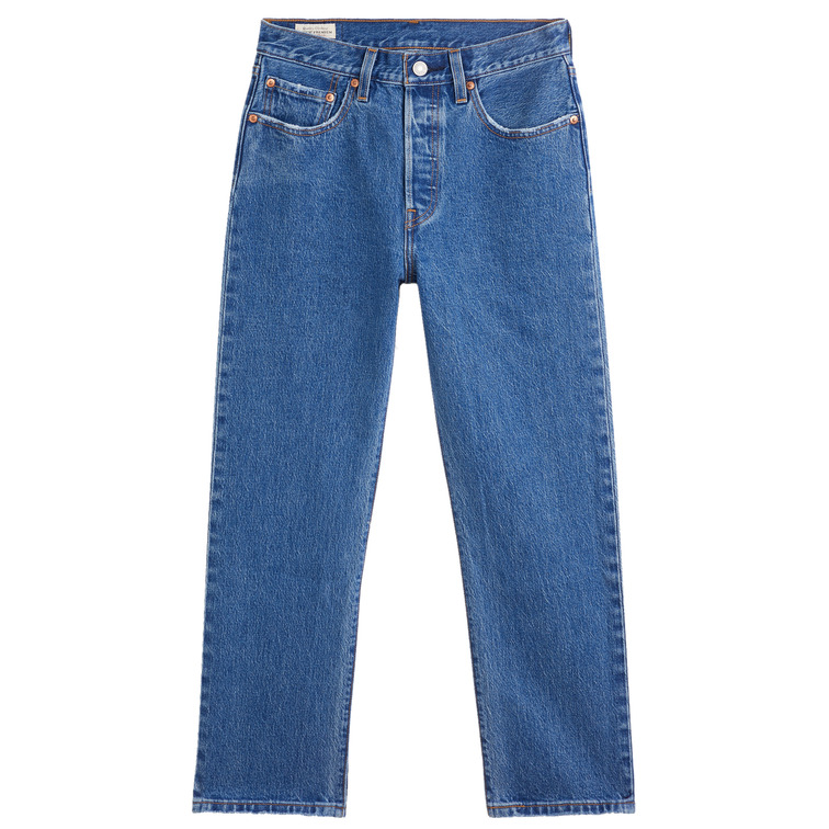 jeans femme  levis 501 crop jazz pop