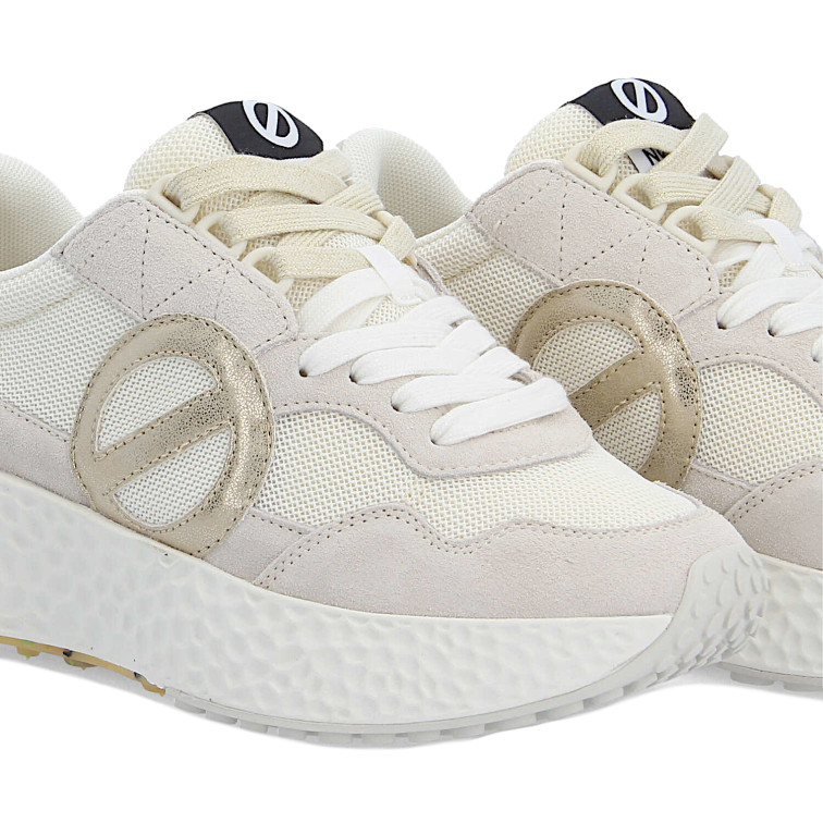 chaussure femme  noname carter jogger w suede/knit/sue