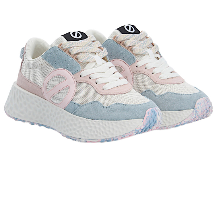 chaussure femme  noname carter jogger w suede/knit/sue