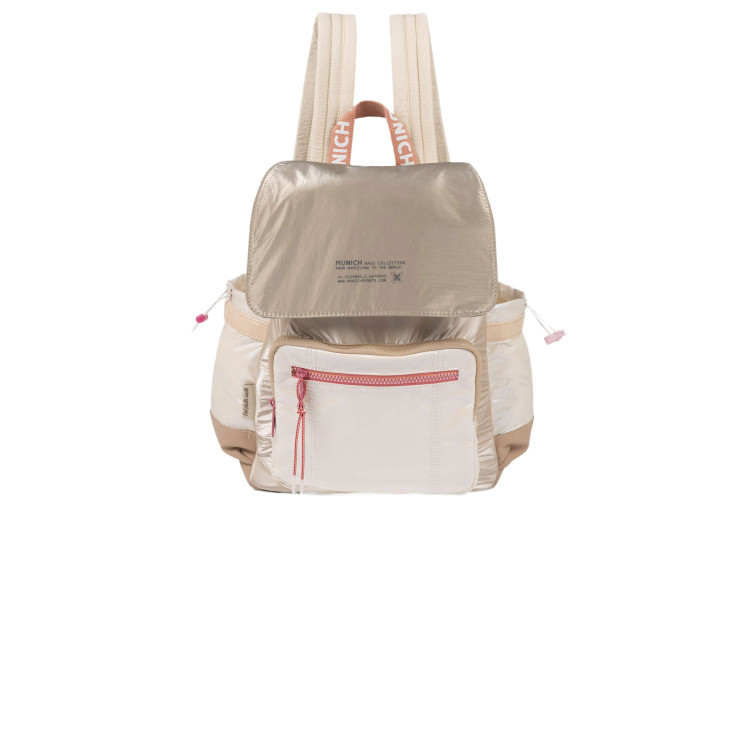 sac à main femme  munich deep recycled backpack honey