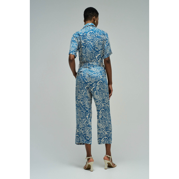 singe femme  salsa jeans short-sleeved print jumpsuit