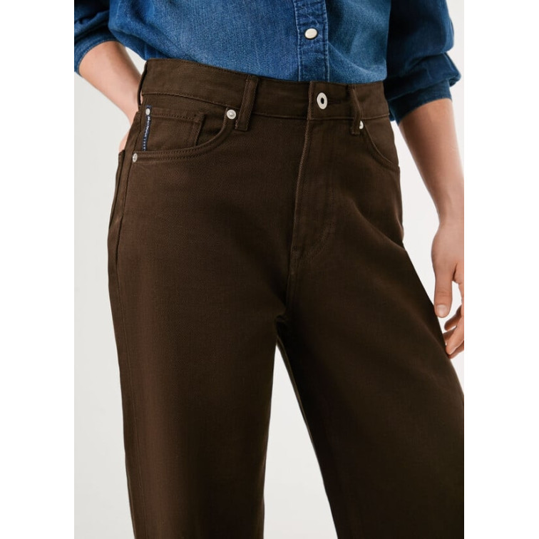 jeans femme  pepe jeans straight jeans uhw lexa