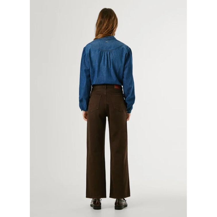 jeans femme  pepe jeans straight jeans uhw lexa