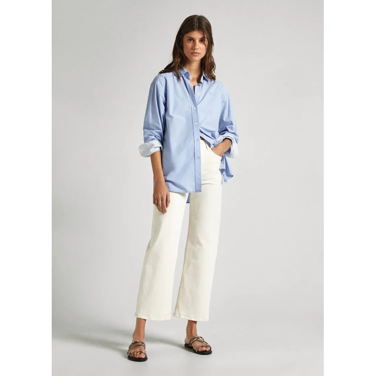 jeans femme  pepe jeans wide leg jeans uhw