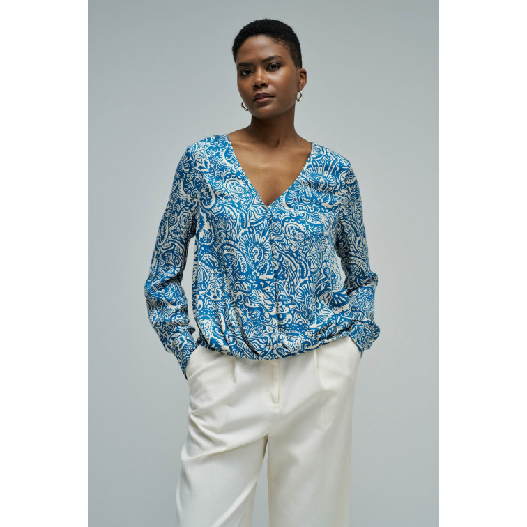 chemise femme  salsa jeans wrap blouse