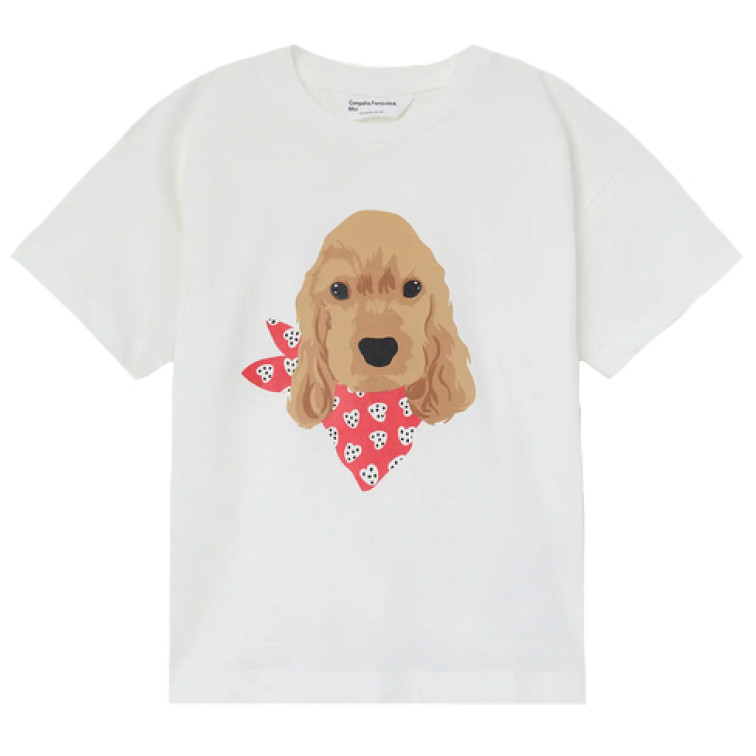 t-shirt fille  ciafan t-shirt de fille con estampado