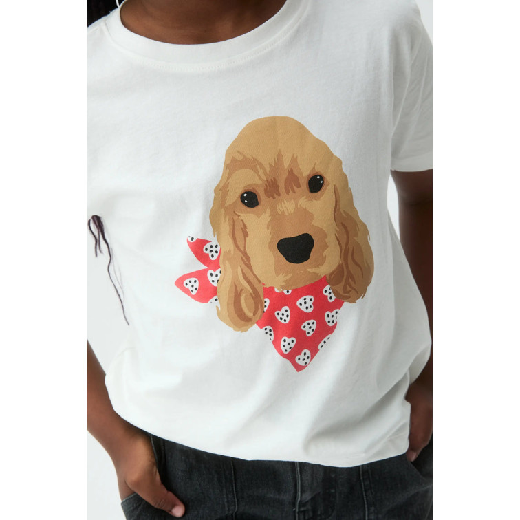 t-shirt fille  ciafan t-shirt de fille con estampado