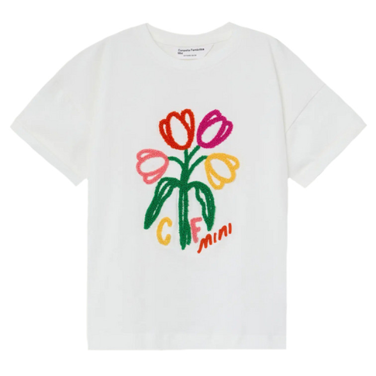t-shirt fille  ciafan t-shirt de fille con estampado