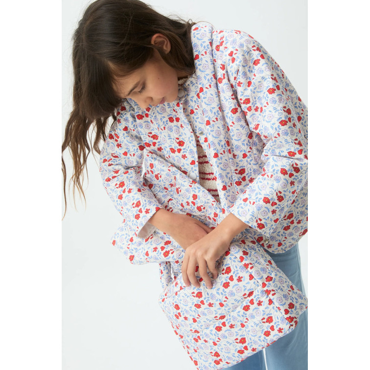 cazadora fille  ciafan blouson de fille con estampado