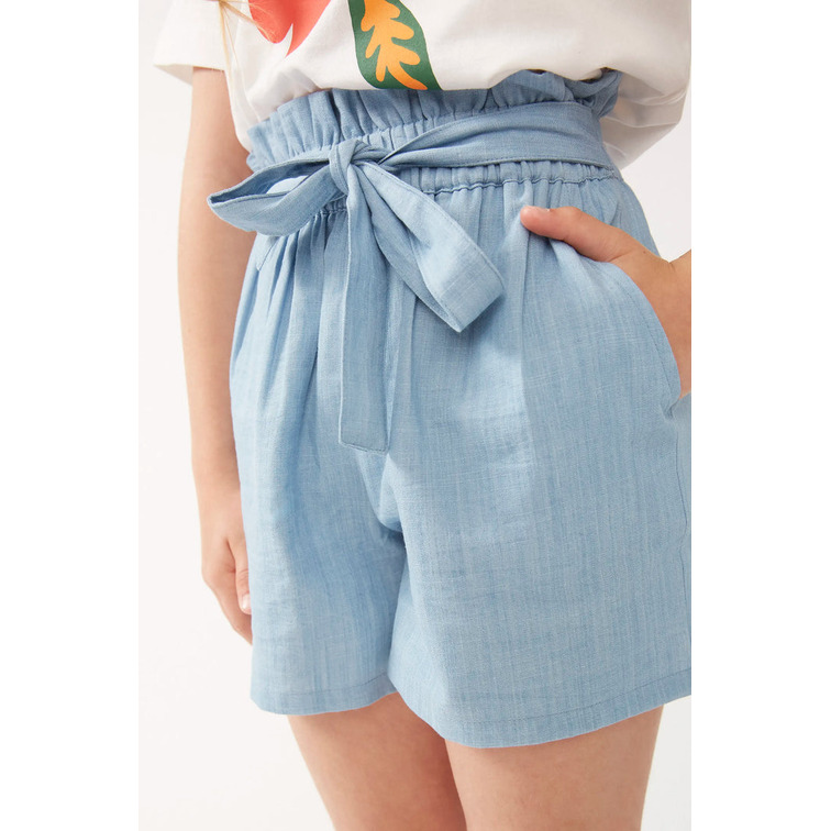 le short fille  ciafan shorts de fille efecto denim