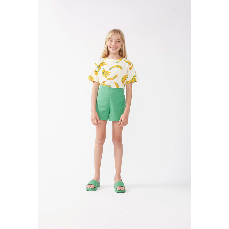 le short fille  ciafan shorts de fille verdes