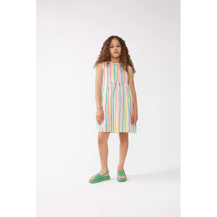 robe fille  ciafan robe corto de fille rayas mu