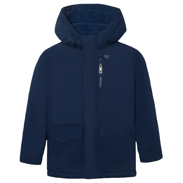 cazadora garçon  silbon manteau kids capucha bolsillos