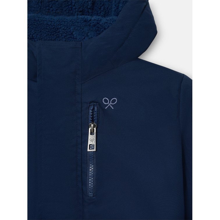 cazadora garçon  silbon manteau kids capucha bolsillos