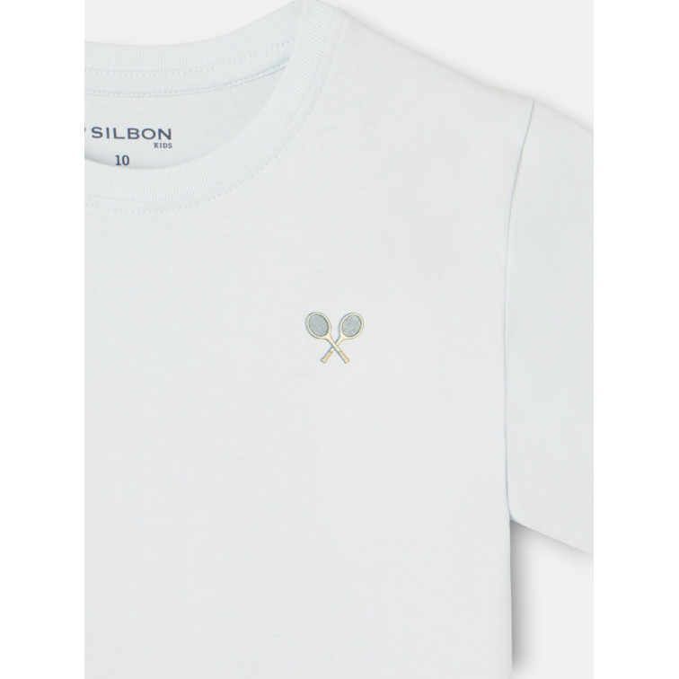 t-shirt garçon  silbon t-shirt kids silbon club