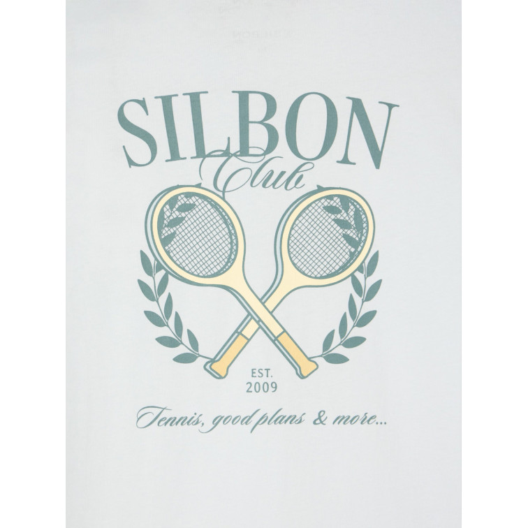 t-shirt garçon  silbon t-shirt kids silbon club