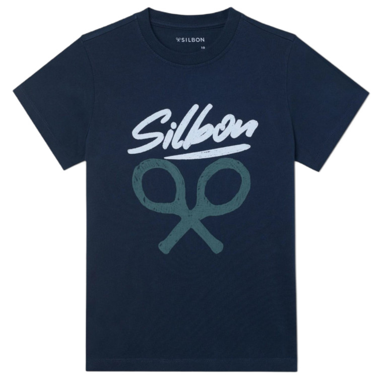 t-shirt garçon  silbon t-shirt kids silbon dibujo