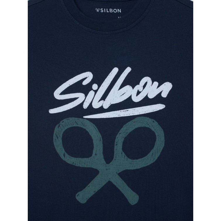 t-shirt garçon  silbon t-shirt kids silbon dibujo